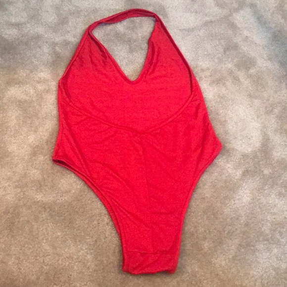 Red Body suit - Picture 2 of 2